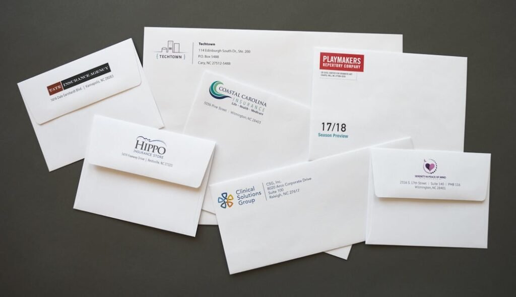 Envelope Printing Blackburn 